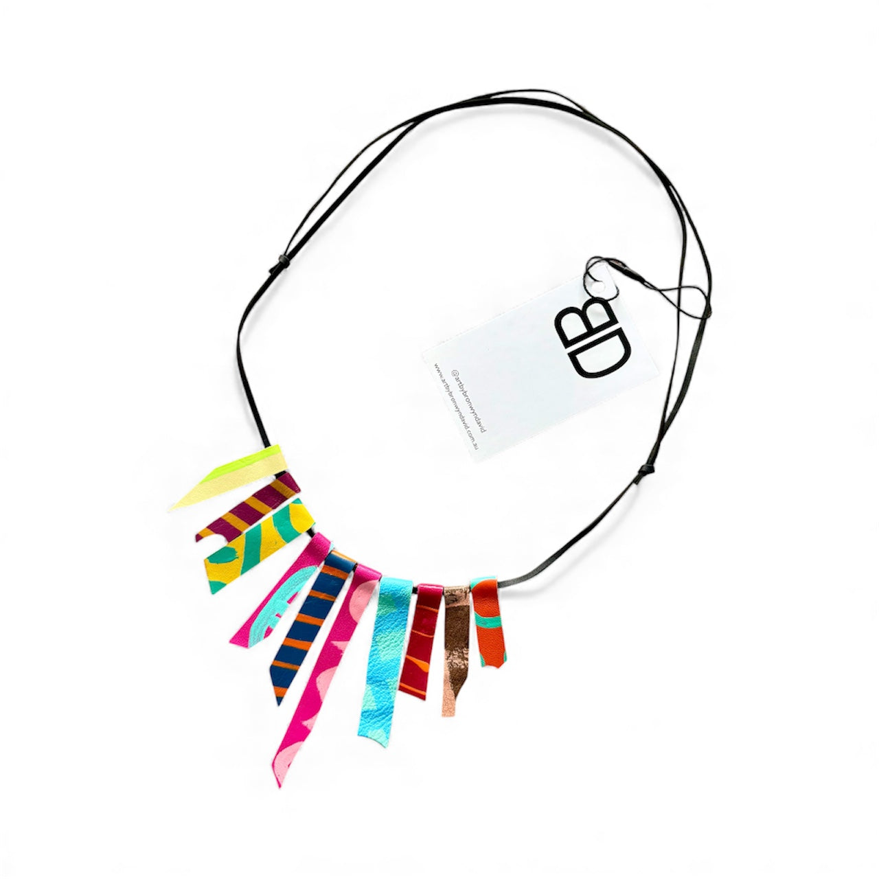 Leather Tassel Necklace