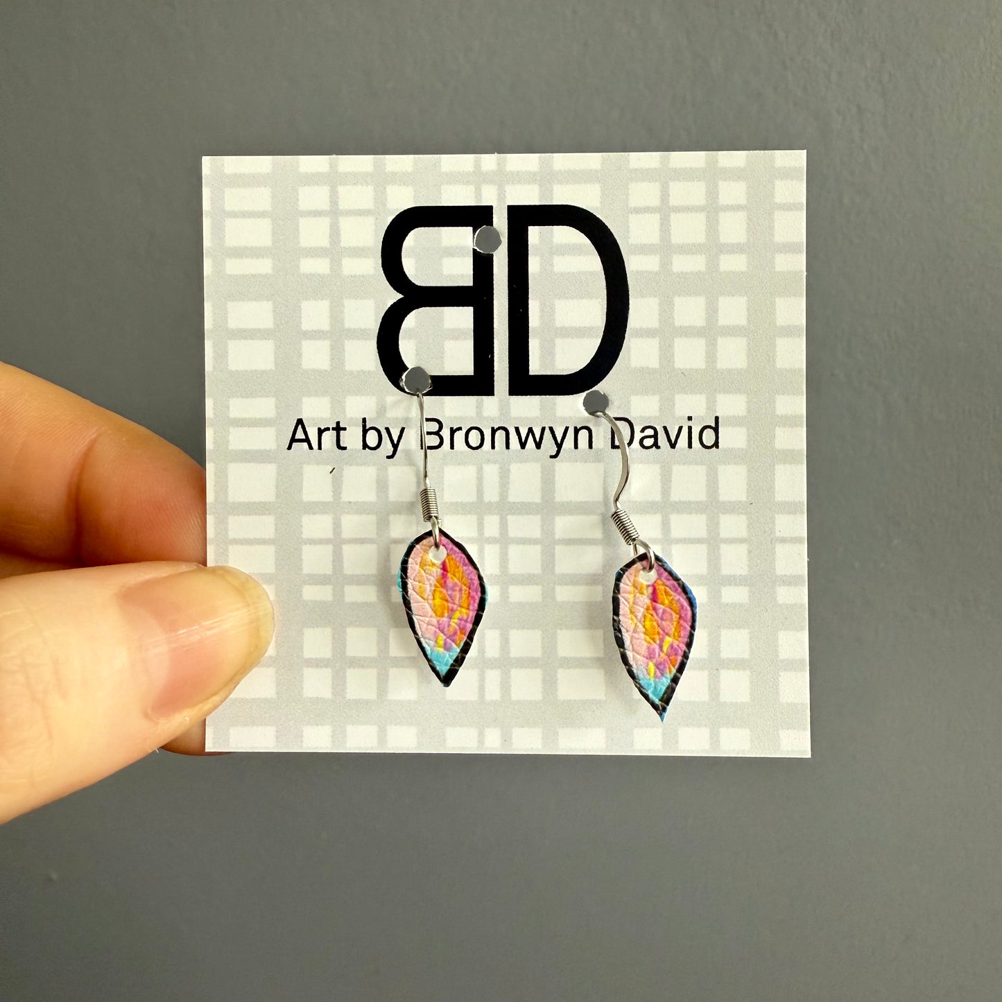 Vegan Leather - Mini Leaves