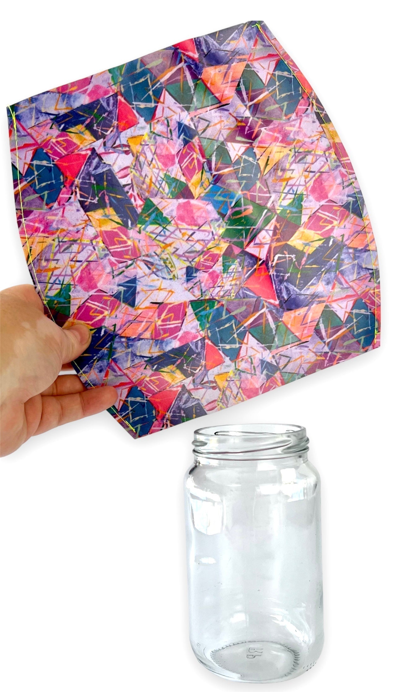 Flat Vase - Fibres