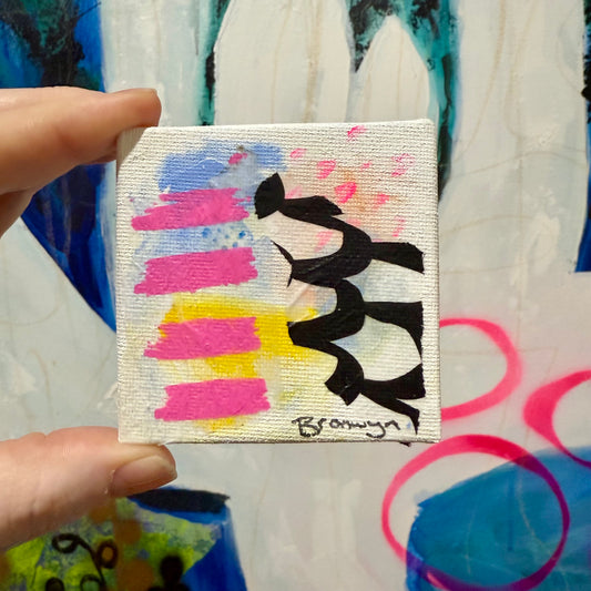 Contemporary Abstract Collection 2025 l Mixed Media on canvas 75mmx75mm