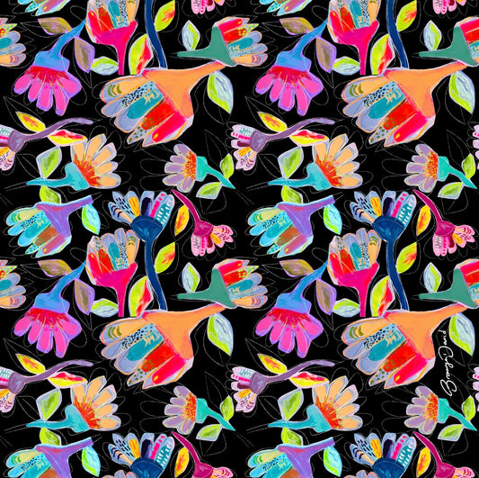 Silk Scarf - Kanikung 65 x 65 cm | Art by Bronwyn David
