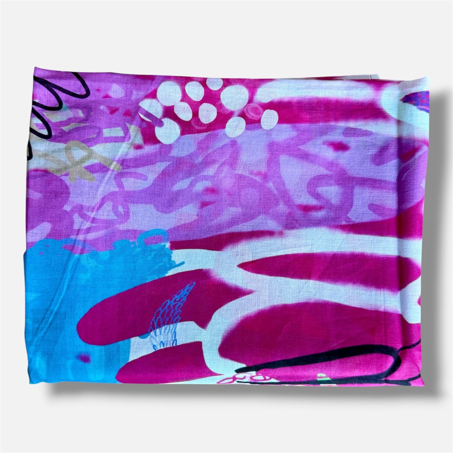Jumbo Scarf - Flying High | Aboriginal Art | Art by Bronwyn David