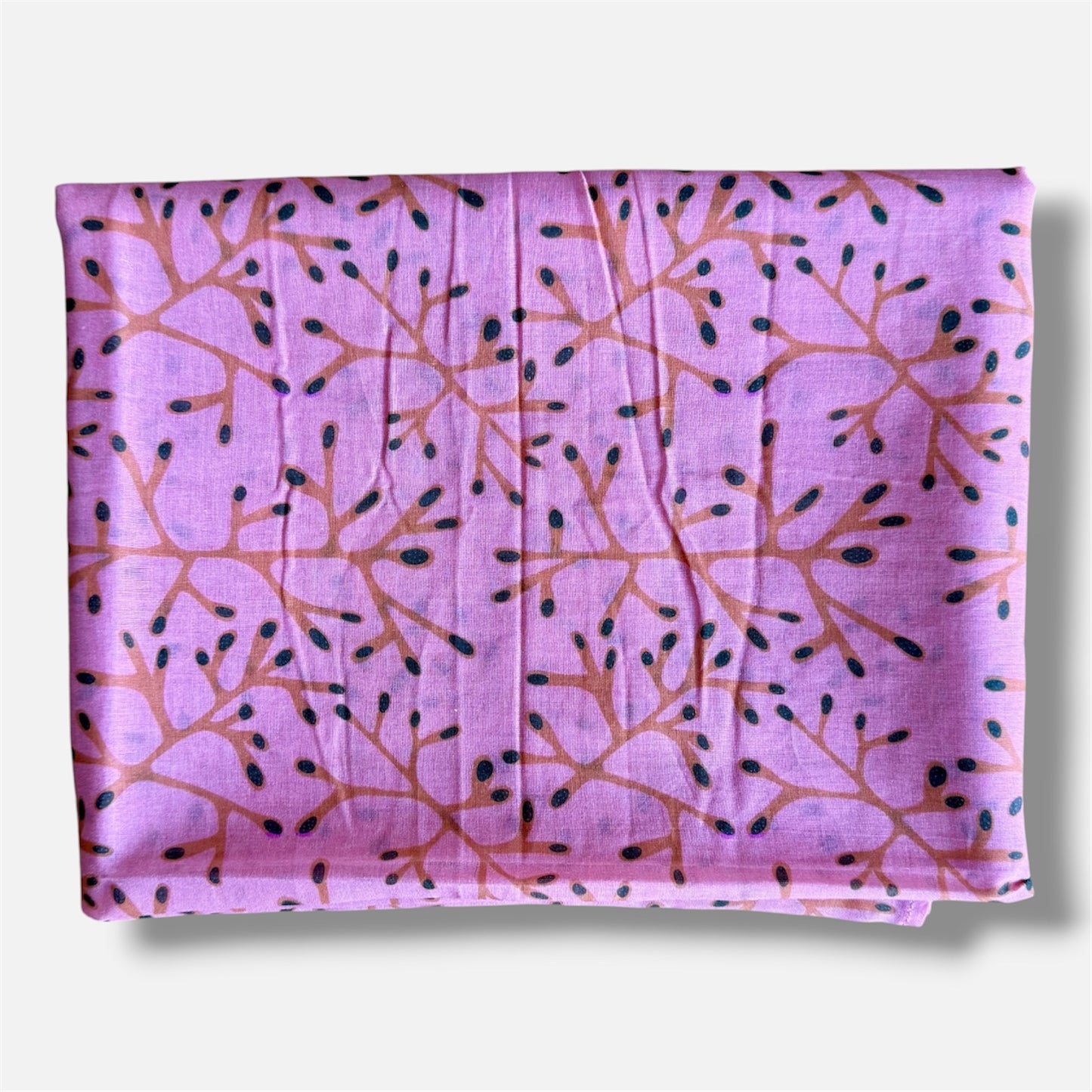 Jumbo Scarf - Pink and Orange Casuarina (She Oak) | Aboriginal Art | Art by Bronwyn David