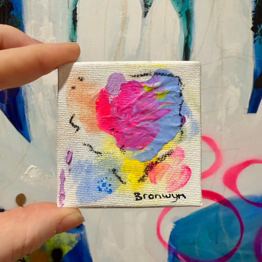 Contemporary Abstract Collection 2025 l Mixed Media on canvas 75mmx75mm