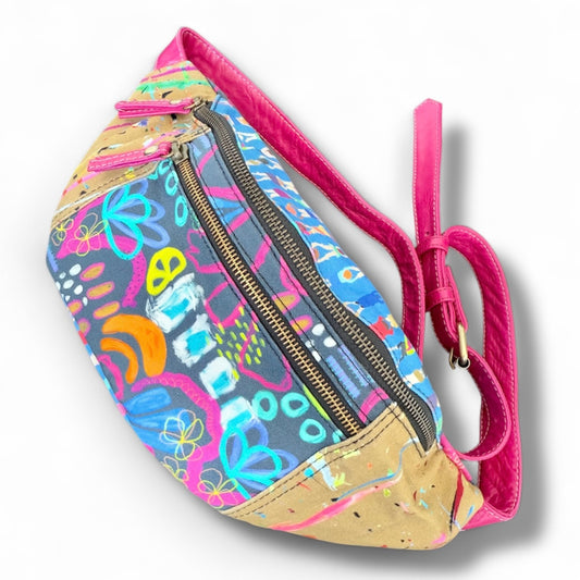 Canvas/Leather Bumbag