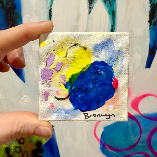 Contemporary Abstract Collection 2025 l Mixed Media on canvas 75mmx75mm