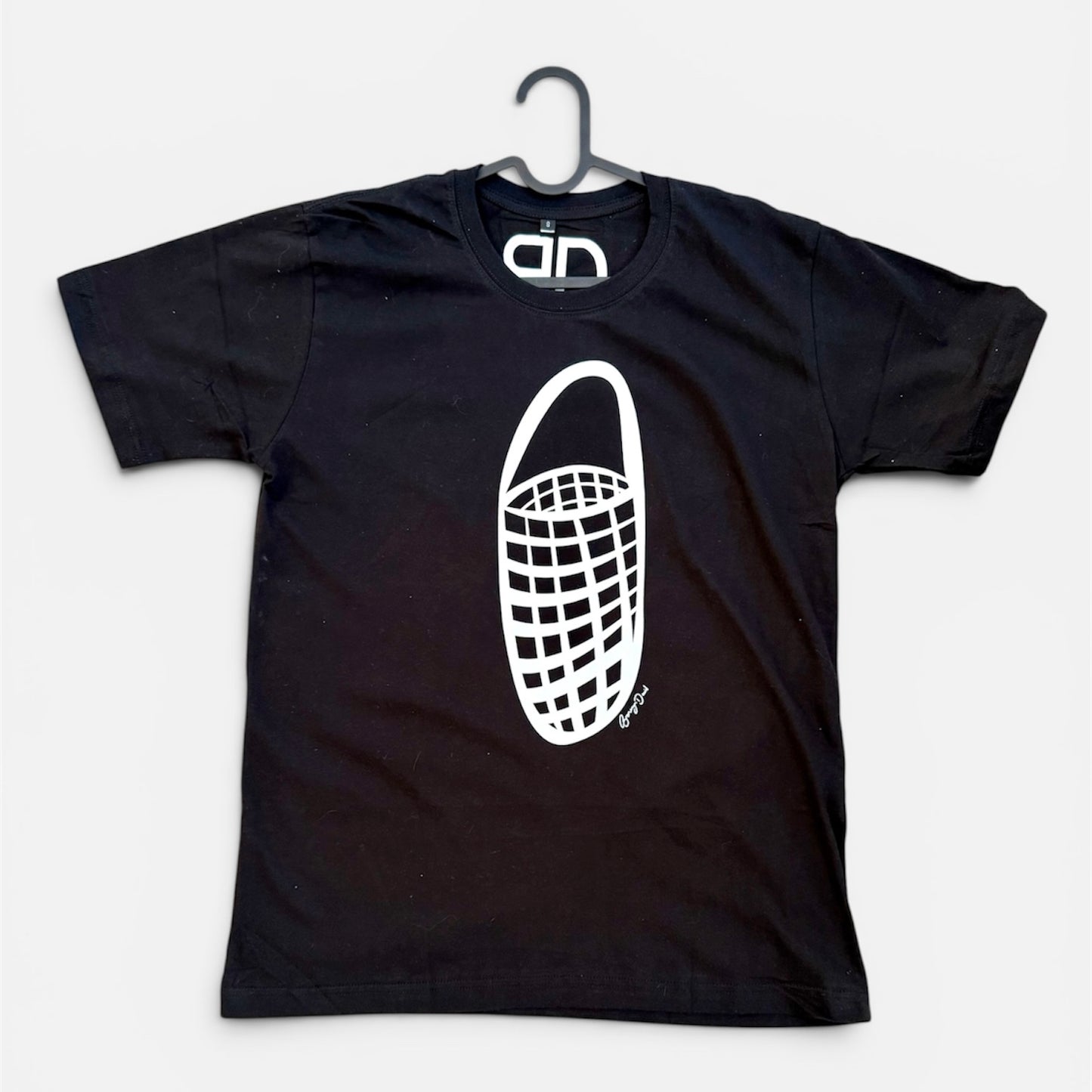 Black T Shirt - Basket | Authentic Trawlwoolway First Nations Art T-Shirts | Indigenous Australian Designer Clothing | Cultural Wearable Art | Small-3XL