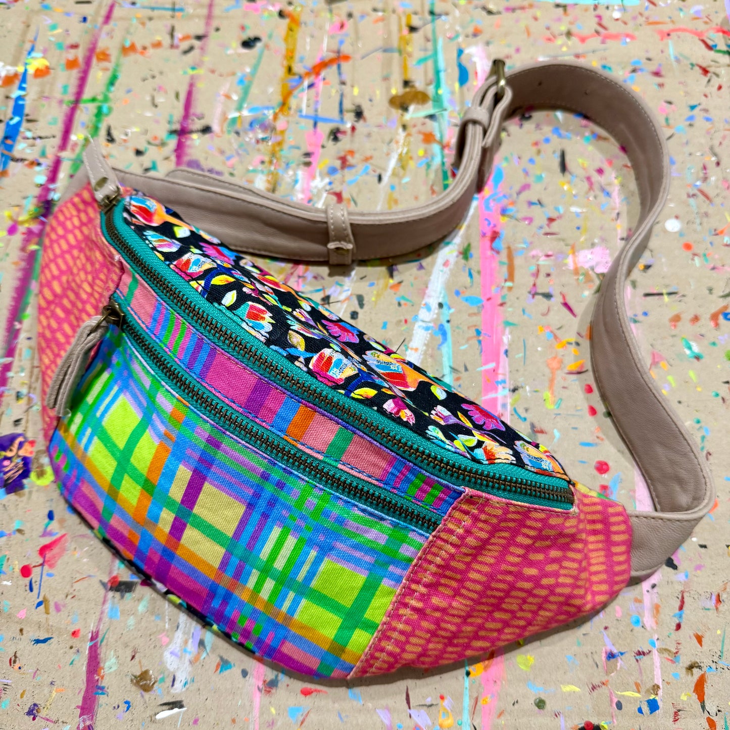 Canvas/Leather Bumbag