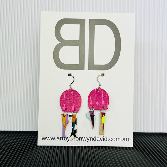 Long Arch Statement Earrings