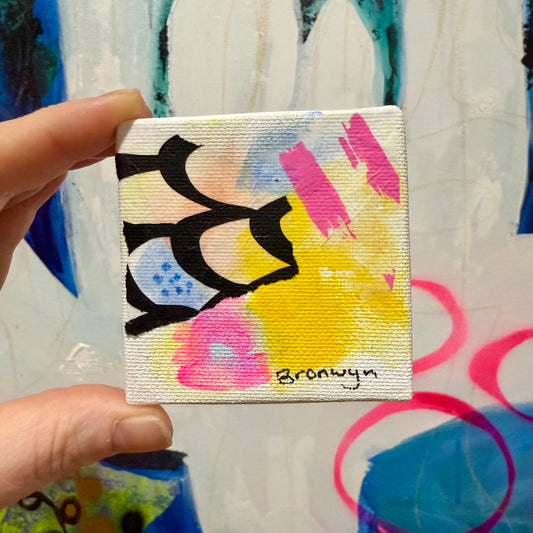 Contemporary Abstract Collection 2025 l Mixed Media on canvas 75mmx75mm