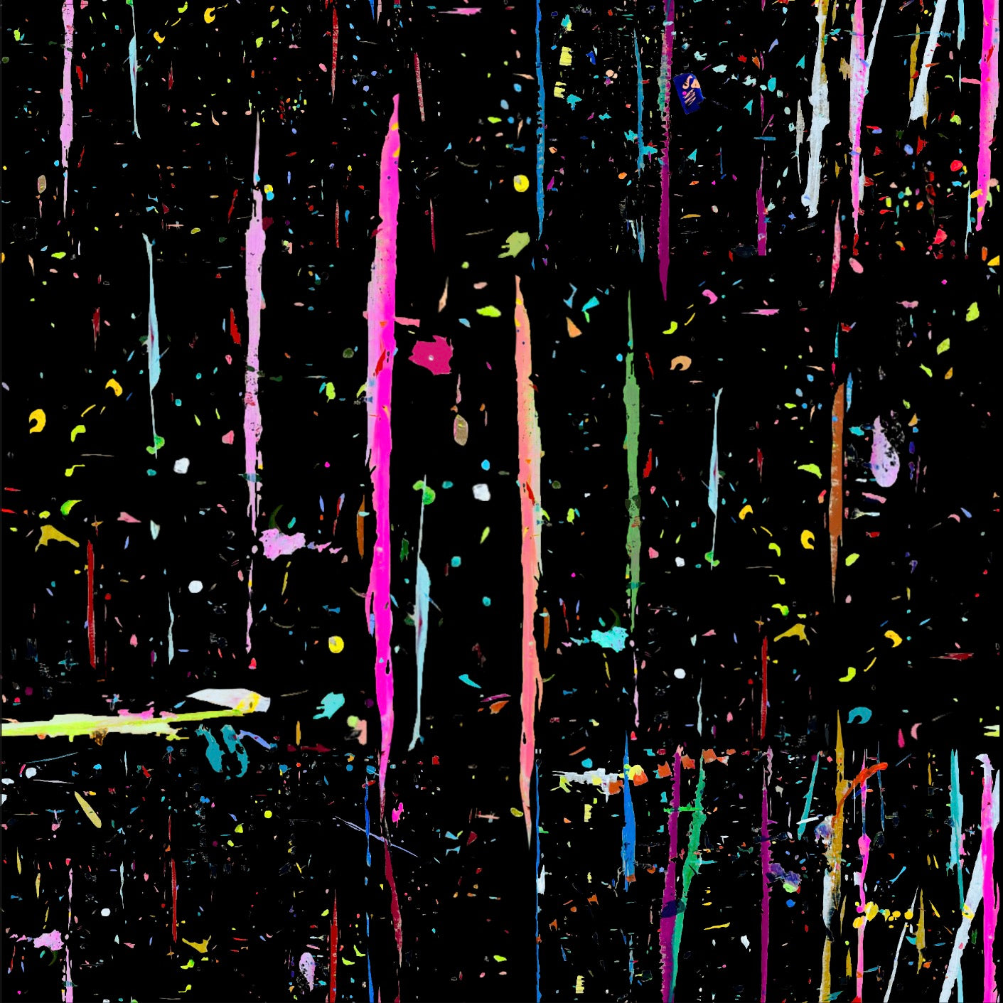 Jumbo Scarf - Paint Splatter