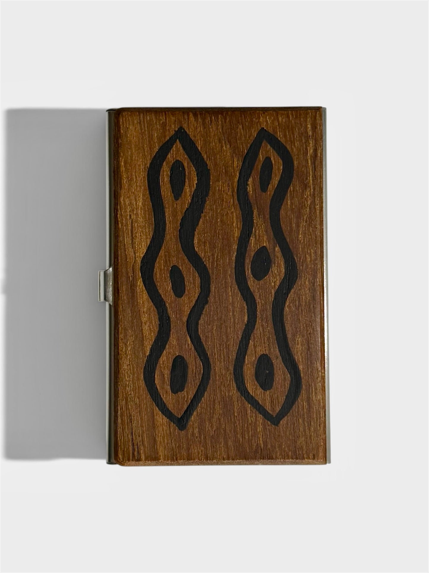Business Card Holder - Seed Pods | Aboriginal Art | Art by Bronwyn David