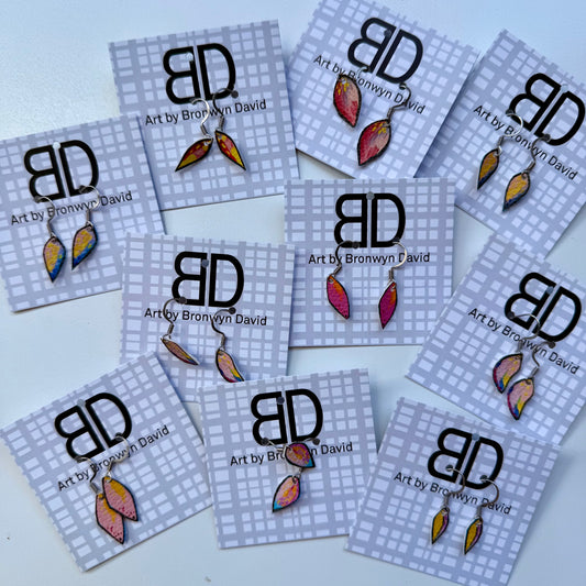 Vegan Leather - Mini Leaves