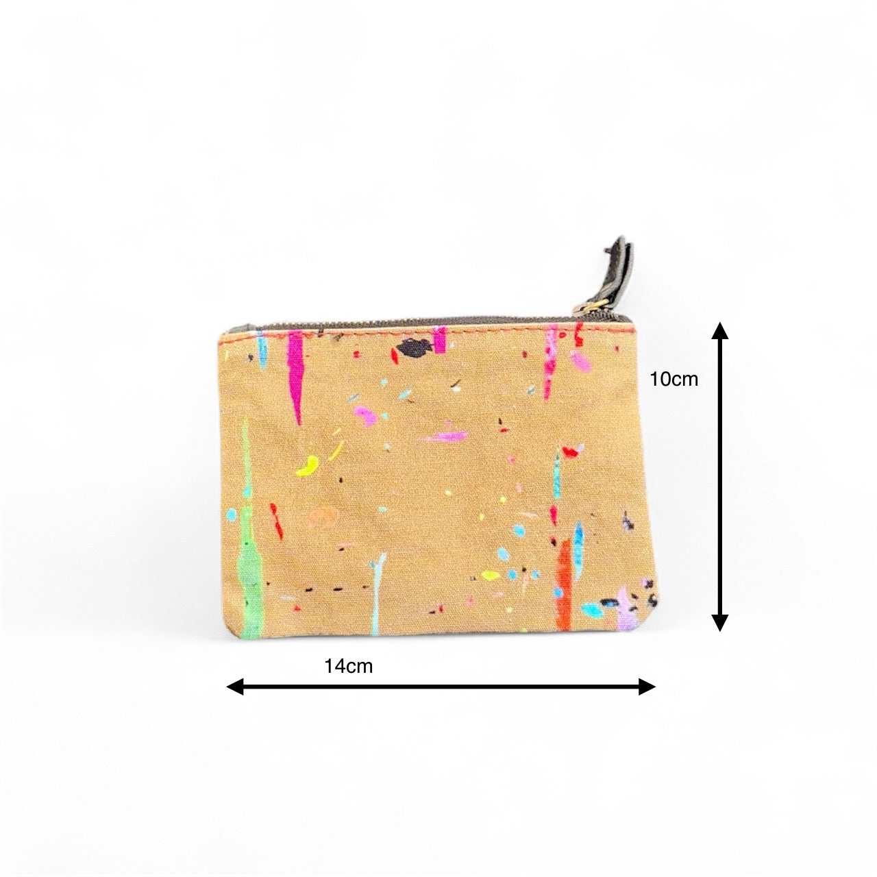 Canvas/Leather Coin Purse