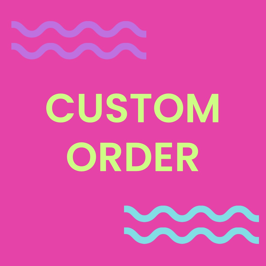 Custom Order for Madeleine