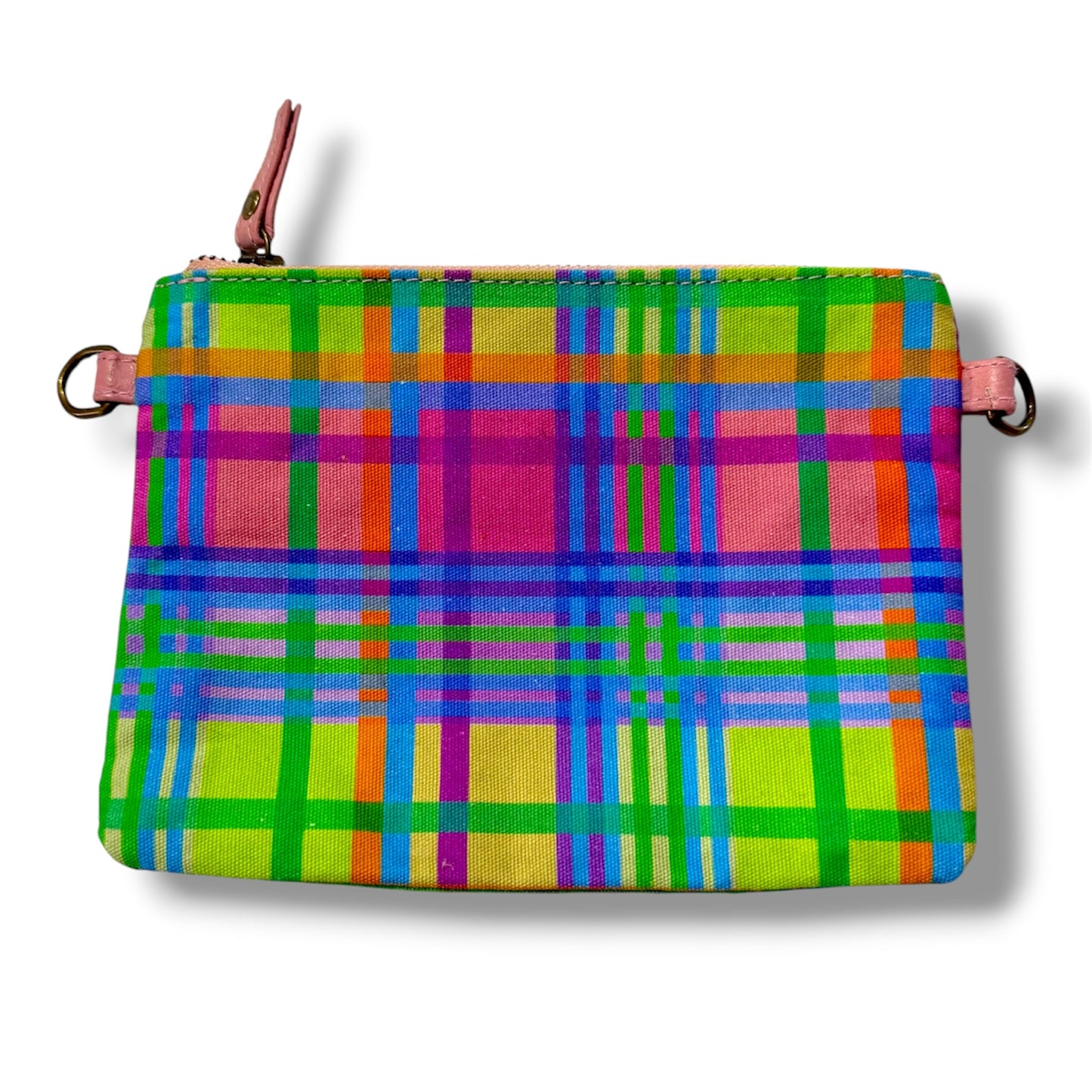 Weave l Handmade Canvas & Leather Clutch Bag l Aboriginal Art Design l Art by Bronwyn David