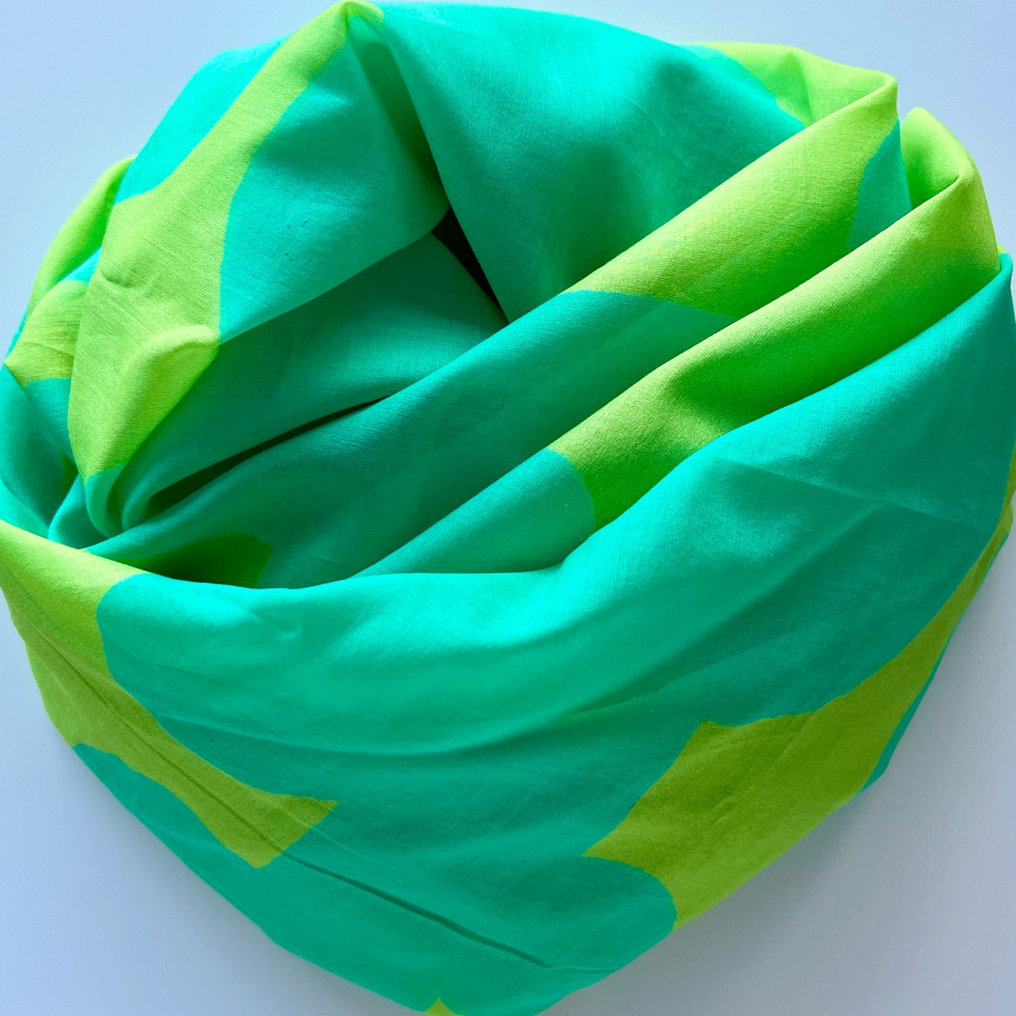 Jumbo Scarf - Green Cactus